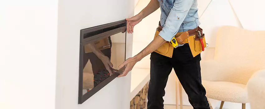 Metal Fireplace Installation in Easton, Maryland