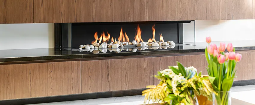 Double-height Fireplace Design Refurbishment in Easton, Maryland